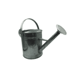 Watering Can - side view Silver Metal 3.5L