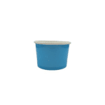 Ice-Cream Tub 120ml side view Pastel Blue