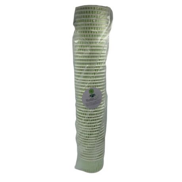 Ice Cream Tub 90ml - Green Striped Disposable Paper Cup - Image 3