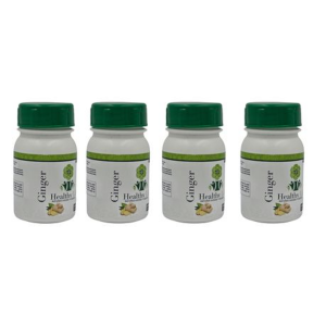 Healthy Life Ginger Capsules 500mg - 60's x 4
