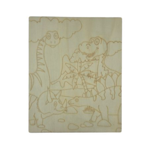Wooden Paint Set - Dinosaurs