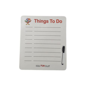 Large Magnetic Erase and Write To-Do List Board- 35cm x 30cm