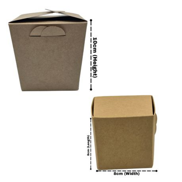 Kraft Noodle Box 800ml - Disposable Food Containers - 25 Pack - Image 4