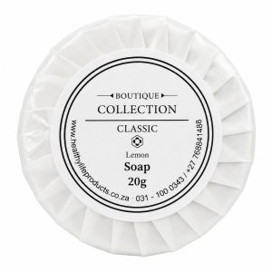 Boutique Soap Bars for Hotels, Guesthouse, BnB, Lodges, Lemon Scented - 20g