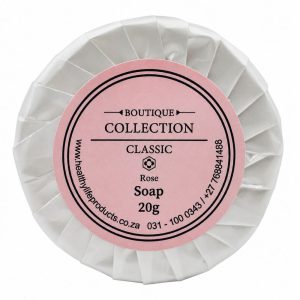 Boutique Soap Bars for Hotels, BnB, Lodges - 20g Rose Fragrance