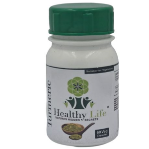 Healthy Life Turmeric 500mg - 60 Capsules |Natural Joint & Wellness Support