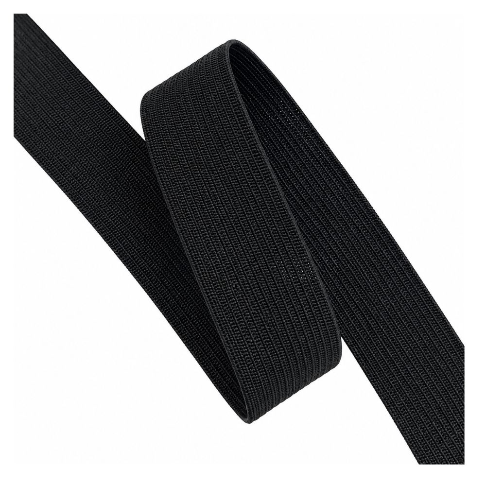 Black Elastic Roll 25mm x 50m - Durable and Flexible - Image 7