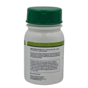 Healthy Life Cayenne Pepper Capsules 500mg - 60 x 2 (2 Months Supply)
