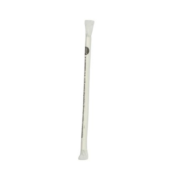 8mm Thick -L X 20,5-Wrapped Paper Straws-Pack of 150 - Image 4