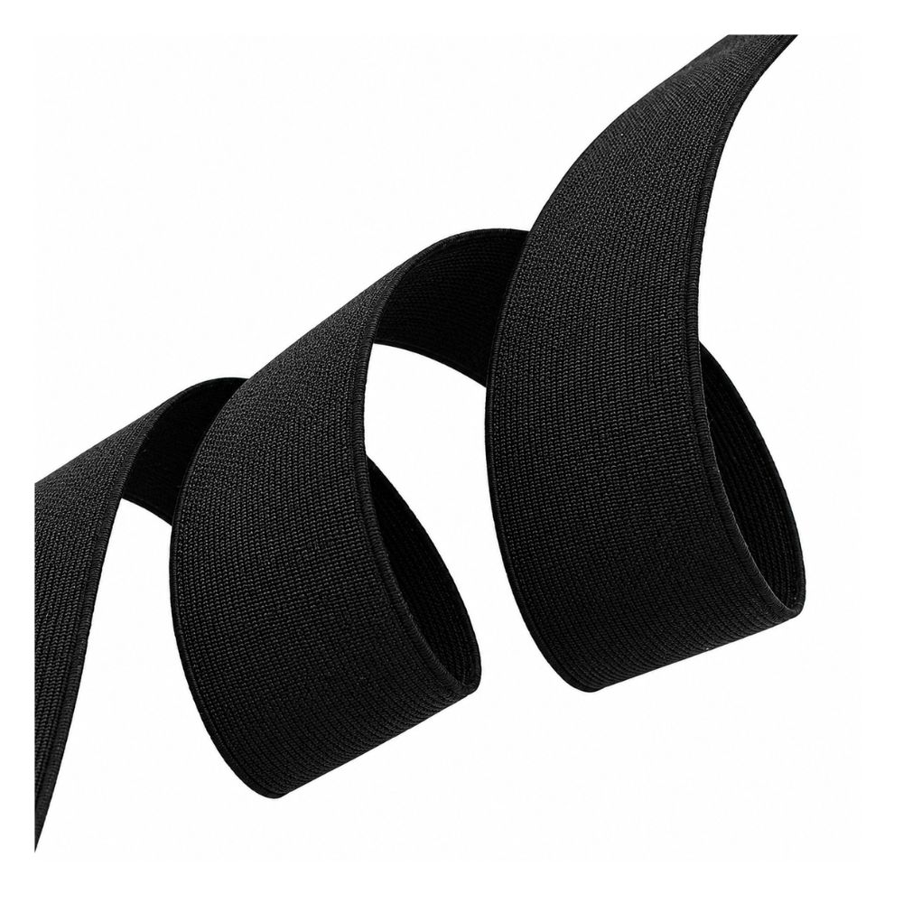 Black Elastic Roll 30mm x 50m - Durable and Flexible - Image 7