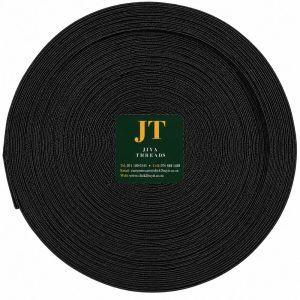 Black Elastic Roll 35mm x 50m - Durable and Flexible