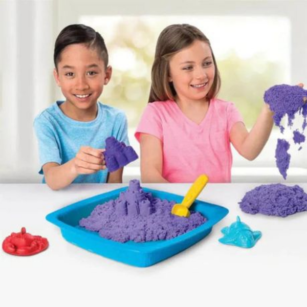 Kinetic Sand- Purple 300g - Image 5
