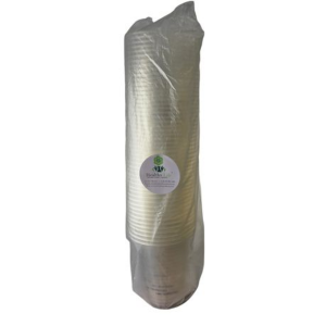 Healthy Life Clear Compostable Cup - 350ml - Pack of 50