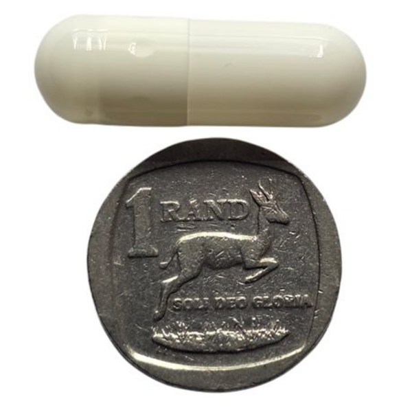 Healthy Life- White Empty Vegan Capsules HPMC/ Size 00- 2 Packs on 1000 - Image 3