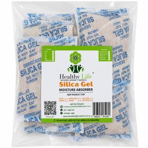 Moisture Absorber -50g Indicating Silica Gel Packet - 10 Pack
