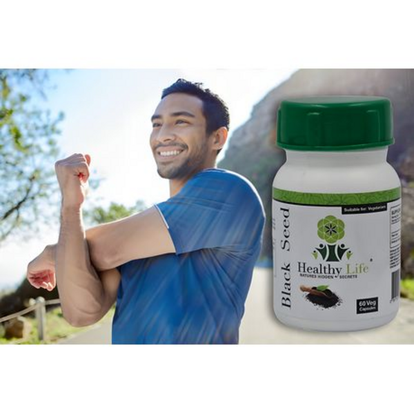 Healthy Life Black Seed Capsules 500mg - 60's x 4 - Image 2