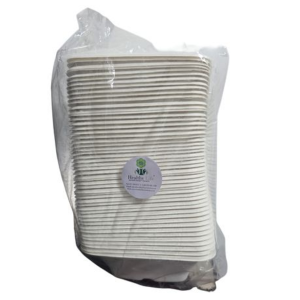 Sugarcane Square Bio Bowl 950ml - 50 Pack