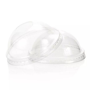 Clear Ice Cream Tub Dome Lid - Pack Of 50