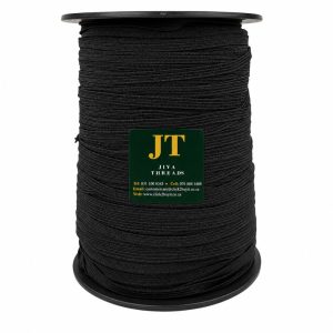 Black Elastic Roll 6mm x 250m - Durable and Flexible