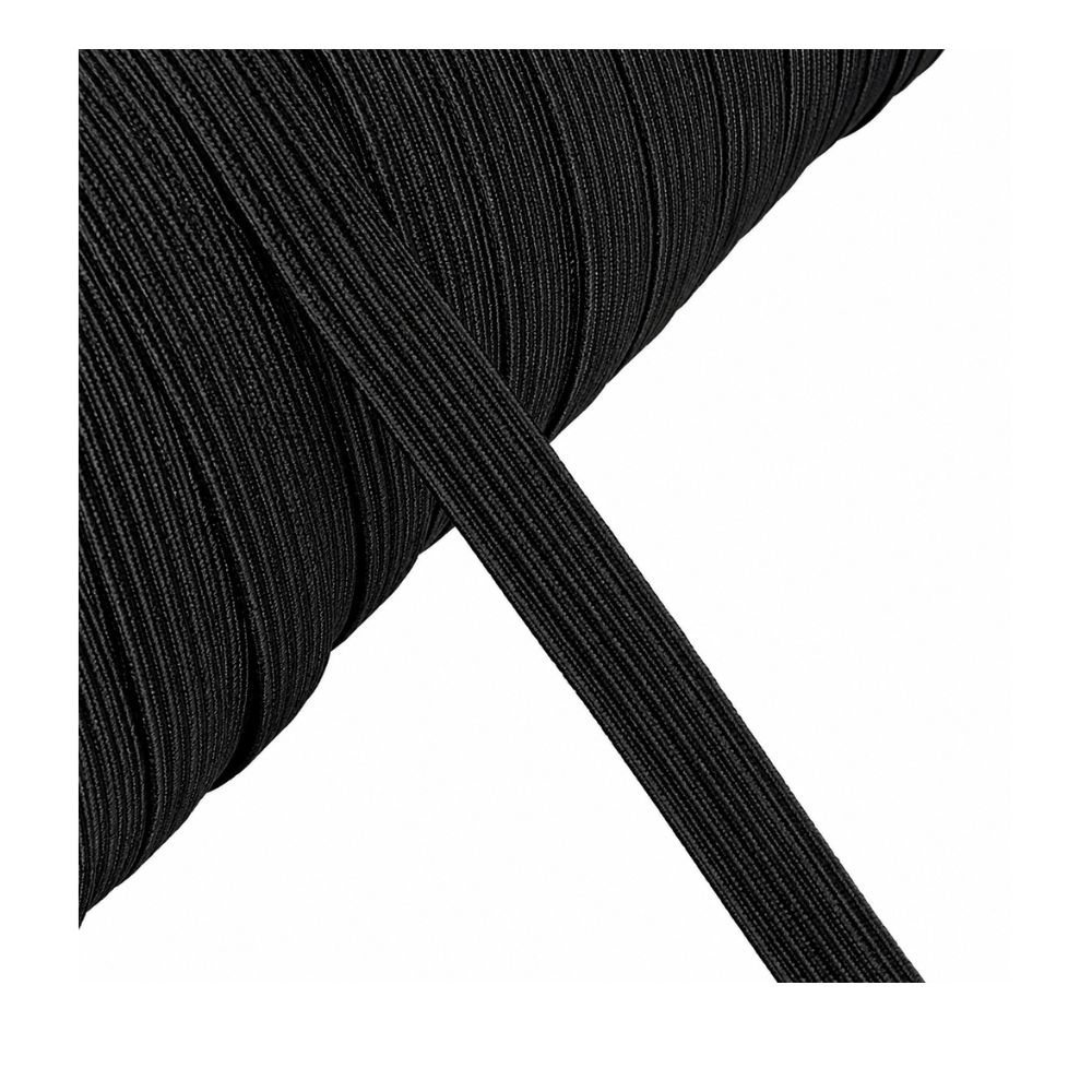 Black Elastic Roll 6mm x 250m - Durable and Flexible - Image 6