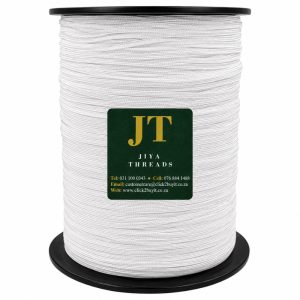 White Elastic Roll 6mm x 250m - Durable and Flexible