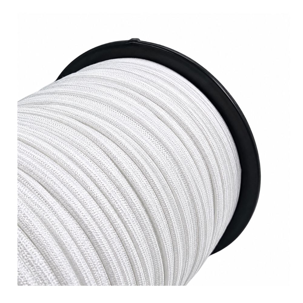 White Elastic Roll 6mm x 250m - Durable and Flexible - Image 4