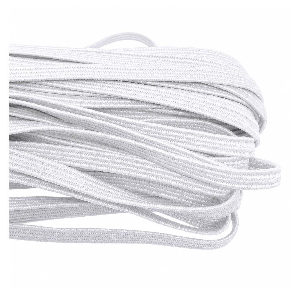 White Elastic Roll 6mm x 250m - Durable and Flexible - Image 8