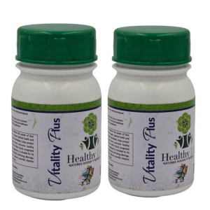 Healthy Life Vitality Plus Capsules 500mg - 60 x 2