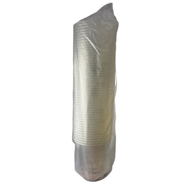 Healthy Life Clear Compostable Cup - 350ml - Pack of 50 - Image 5