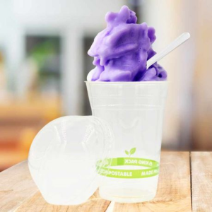 Healthy Life- Slush Puppie Cup with Lid- 500ml - 25 Pack