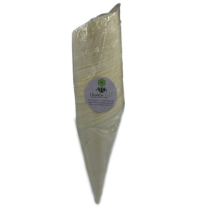 Wooden Cone 3 -Serving Canapes and Snacks - Pack of 50