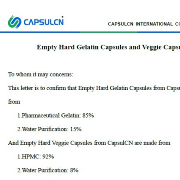 Healthy Life- Clear Empty Vegan Capsules HPMC/ Size 1- 2 Packs of 1000 - Image 5