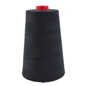 Sewing Thread Polyester Seralon- Black 5000m JT Threads