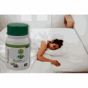 Healthy Life Valerian 500mg - 60 Caps | Natural Sleep & Relaxation - 2-Pack