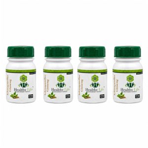 Healthy Life Ashwagandha/ Ginseng Capsules 500mg - 60's x 4