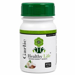 Healthy Life Odourless Garlic 500mg 60 Capsules-Heart Health Support