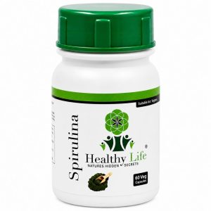 Healthy Life Spirulina Capsules 500mg - 60