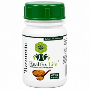 Healthy Life Turmeric 500mg - 60 Capsules |Natural Joint & Wellness Support