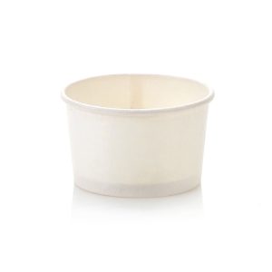 White Ice Cream Tub - 150ml - Pack of 50