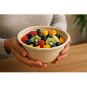 Sugarcane Bowl 350ml Eco Disposable - 50 Pack