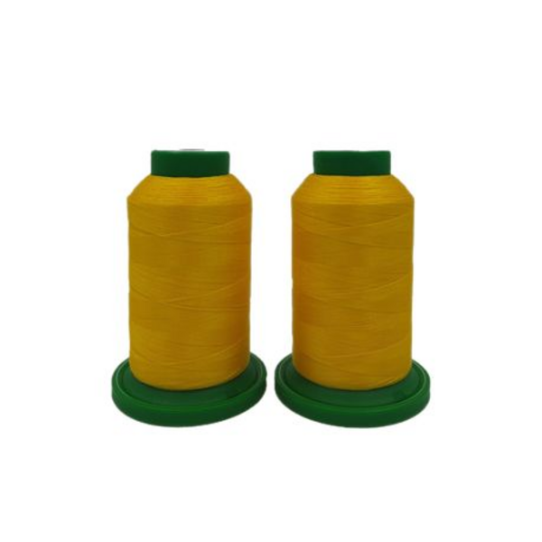 Yellow Embroidery Cotton- Isacord Code-0608( 2 Pack)