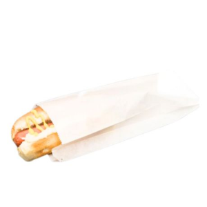 Greaseproof Hotdog Paper Bags 33cm x 8.5cm- Pack of 1000