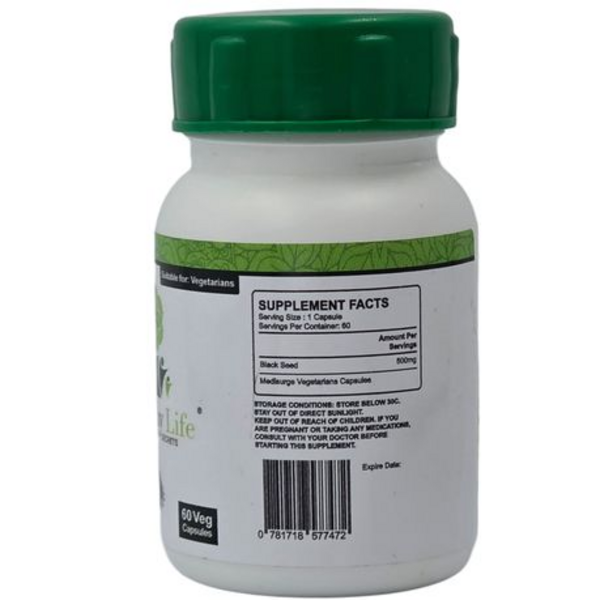 Healthy Life Black Seed Capsules 500mg - 60's x 4 - Image 3