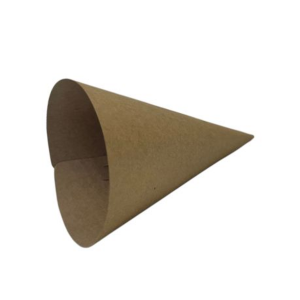 Kraft Chip Cone Small - Takeaway Packaging - 100 Pack