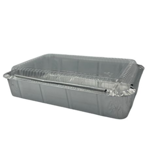 Foil Container with Clear Lid - 1000ml Disposable Takeaway Combo (50 Pack)