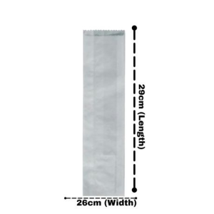 Greaseproof Paper Hot Dog Bags -29cm- Pack of 25