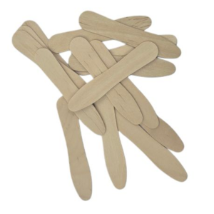 Wooden Padel Wedges- Ice Cream Spoon- 7.4cm- Pack of 100