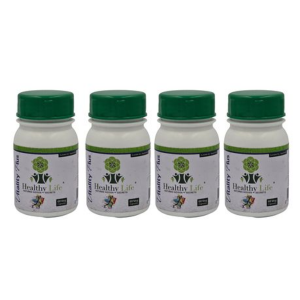 Healthy Life Vitality Plus Capsules 500mg - 60's x 4