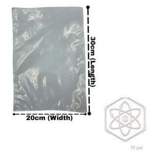 70 Micron Vacuum Bags - 20cm × 30cm Food Grade- 200 Pack