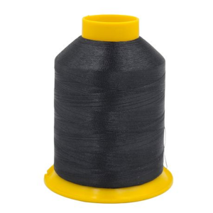 Embroidery Thread Cotton- Black 4000M - Shade 1180 JT Threads